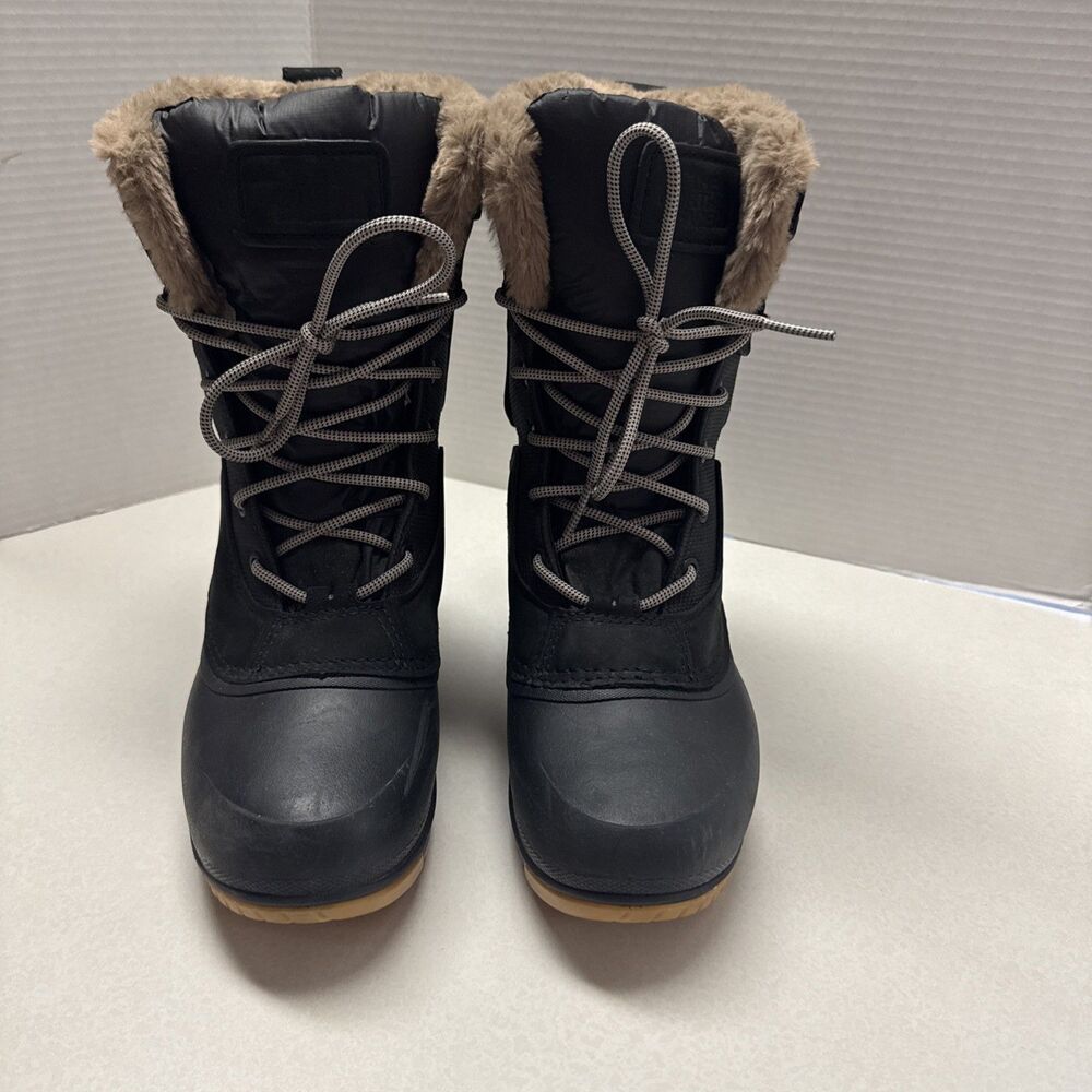 NEW The North Face Shellista IV Mid NF0A5G2N Women Black Waterproof Boot US 9